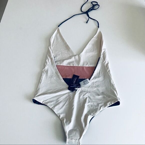 Anthro. Tavik Chase Reversible One-Piece Swimsuit. - Picture 8 of 11
